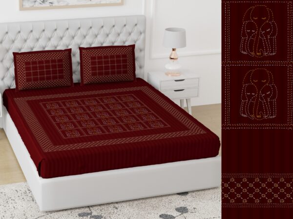 Glace cotton Doublebed bedsheet