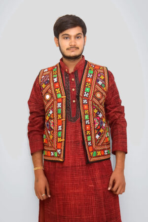 Hand work Koti kutchi hand work rabari work