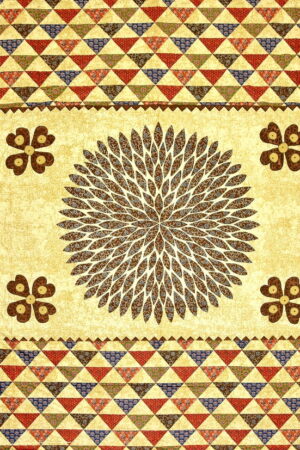 Ajarakh doublebed bedsheet with pillow covers
