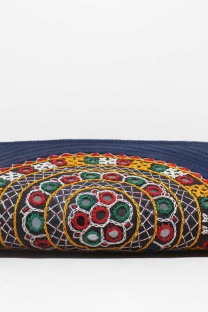 Navy BlueMushroo Hand work purse