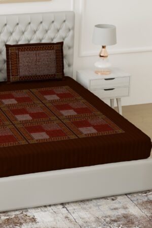 Glace cotton Doublebed bedsheet