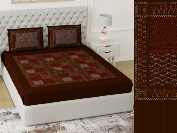 Glace cotton Doublebed bedsheet