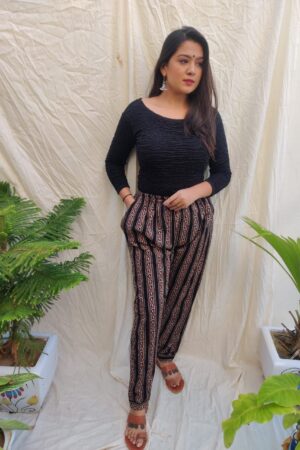 Hand made Ajarakh Women Pants
