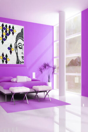 Handwork Buddha Wallpiece