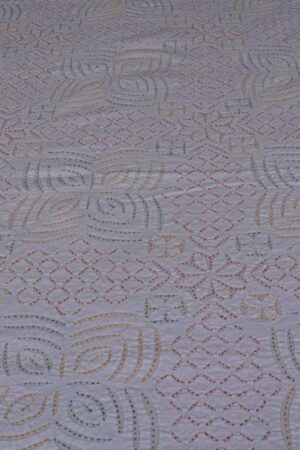 Aplik Handcut Multi Colour Bedcover with pillow