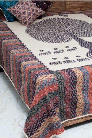 Tree of Life Aplik Bedcover with pillow