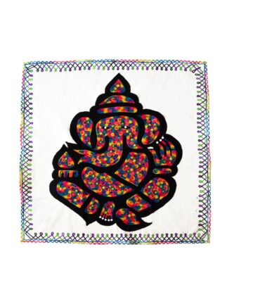 Kutchi Work Ganesha Art Designer Wall Piece