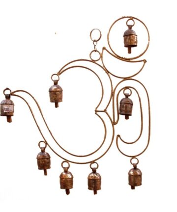 Exclusive Aum Shape Melodious Wind Chimes