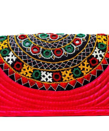 KUTCHI RABARI PURE HANDWORK MUSHROO CLUTCH