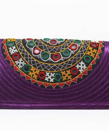 Kutchi Rabari Pure Handwork  Mushroo Clutch