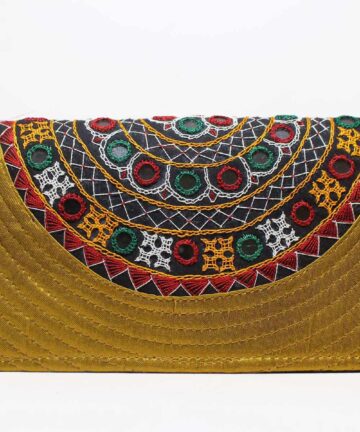 Kutchi Rabari Pure Handwork  Mushroo Clutch