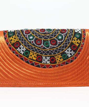Kutchi Rabari Pure Handwork  Mushroo Clutch