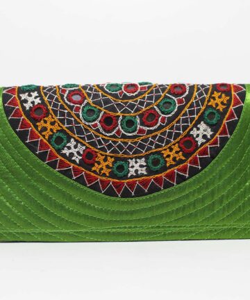 Kutchi Rabari Pure Handwork  Mushroo Clutch