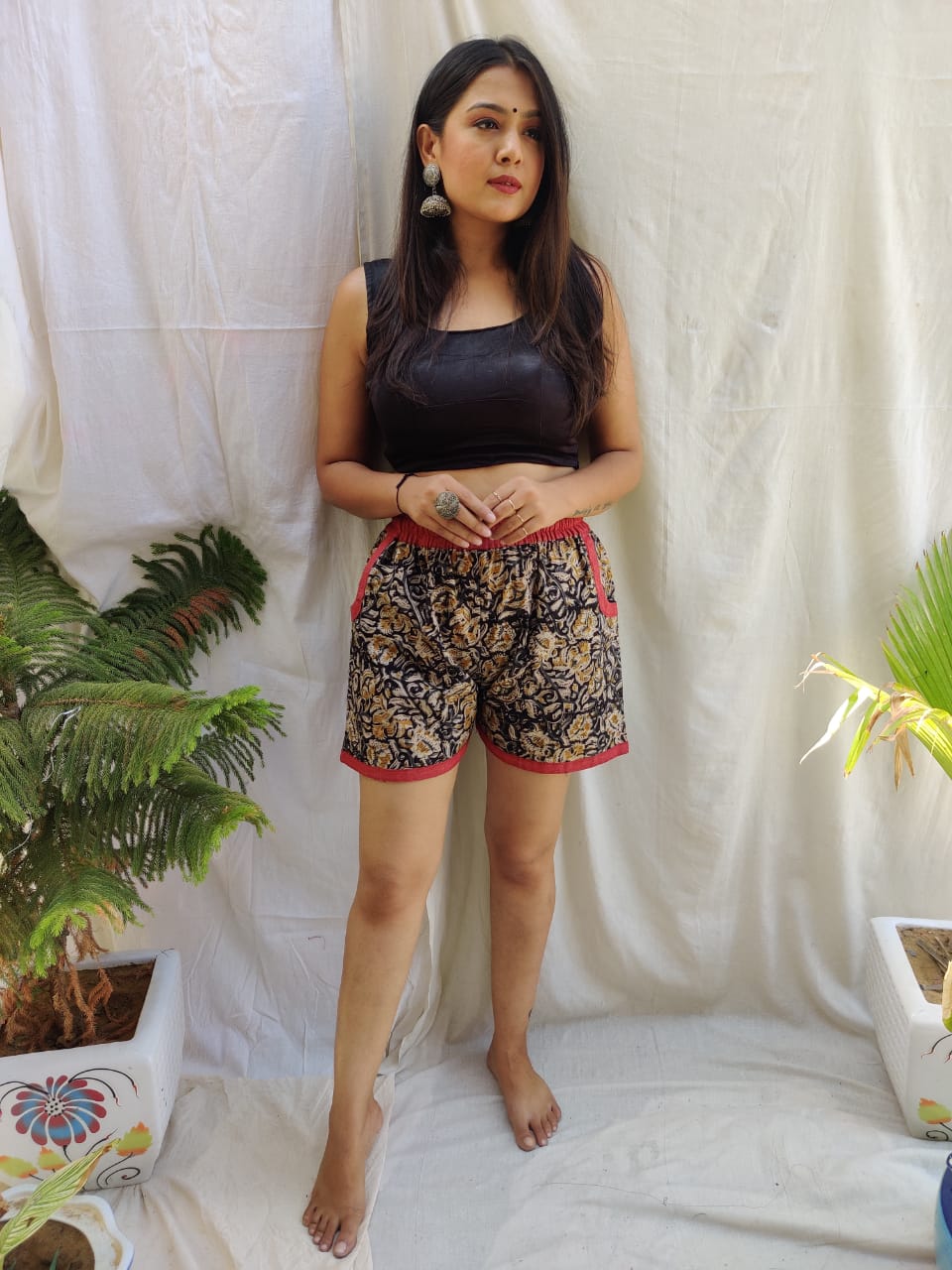 Kalamkari-Shorts-For-Women.jpeg